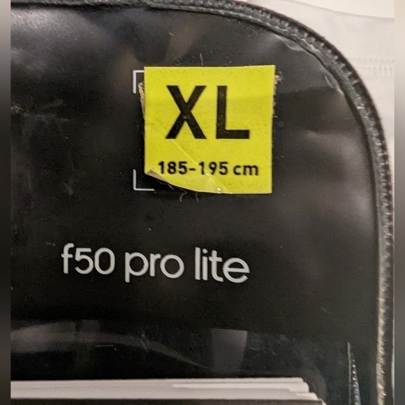 adidas soccer Shin Pads F50 Pro Lite  adult  XL 6'2" -6'5"  White/Blue - Picture 8 of 11